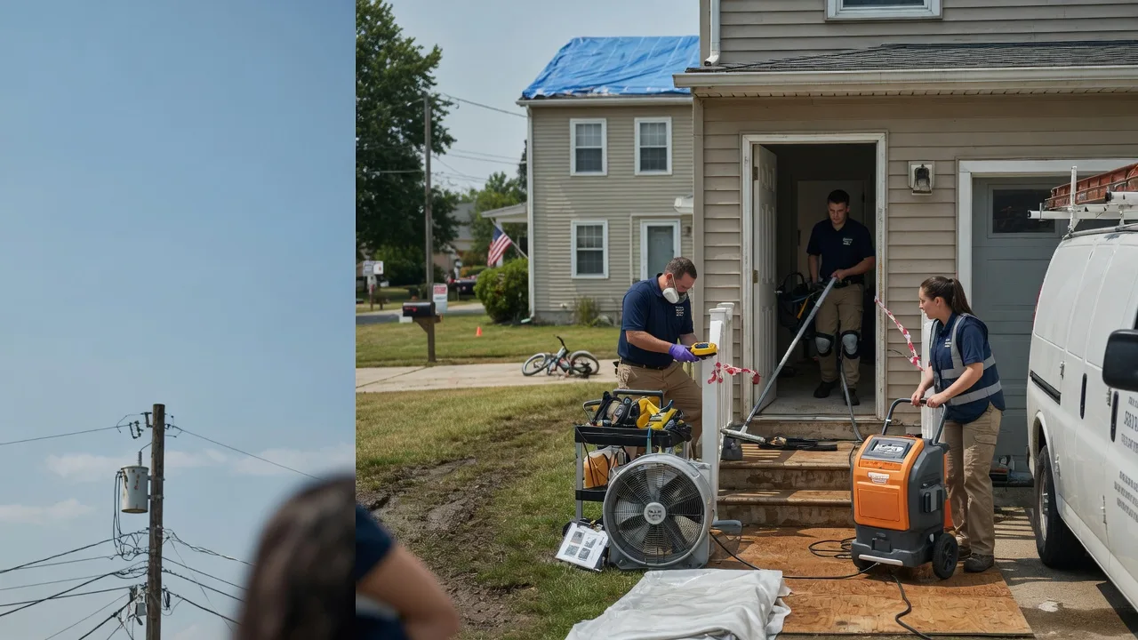Water Damage Repair in Glandorf, OH near me